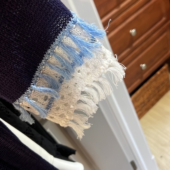 Roller rabbit blue cardigan - Picture 5 of 6